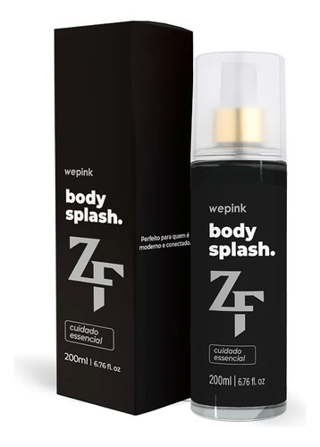 Body Splash Zf Desodorante Colônia 200ml Wepink