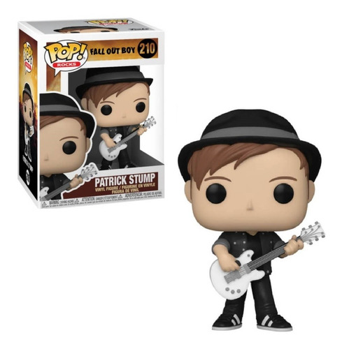 Funko Pop! Rocks - Fall Out Boy: Patrick Stump Toptoys