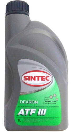 Aceite Sintec Atf Dexron Iii Caja Automatica  1lt