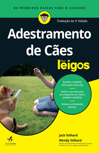 Adestramento de cães para leigos, de Volhard, Jack. Starling Alta Editora E Consultoria  Eireli, capa mole em português, 2014