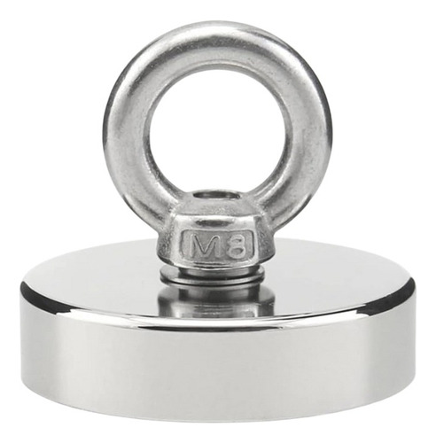 Iman Neodimio Pesca Magnetica 60mm 160kg Detector De Metales