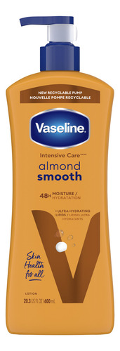Vaseline Intensive Care Loción Corporal Suave/almendras 600m Fragancia Almendras