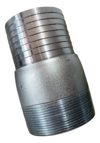 Kit 3 Niples Botella Galvanizada 1-1/2 Pulgada Adapt Espiga