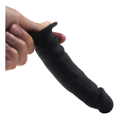 Consolo Super Fino Com Ventosa Em Silicone 14x3cm Cor Preto