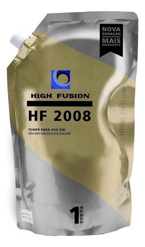 Pó Recarga Toner 1 Kg Para Hp 85a 285a P1102 P1102w M1132