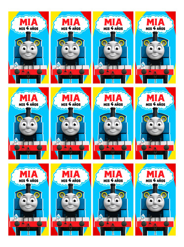 Thomas Y Sus Amigos (kit Para Imprimir)