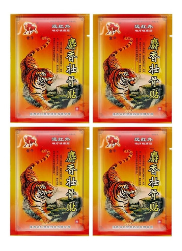 Salonpas Tigre Chines Alivio Dor Muscular Kit 32 Adesivos