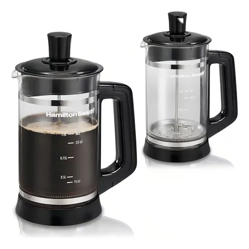 Cafeteira Hamilton Beach 40400 automática preta prensa francesa