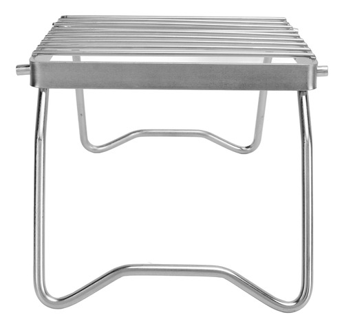 Parrilla Plegable De Acero Inoxidable Plegable Para Acampar