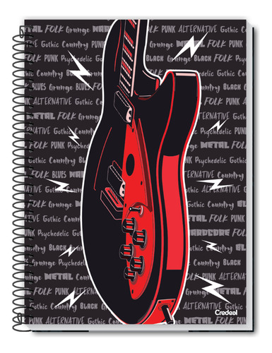 Caderno My Collection Masculino 12 Matérias 168 Folhas Sortida