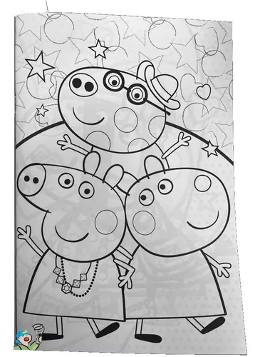 Peppa Pig  Peppa para pintar, Peppa pig para colorear, Dibujo de