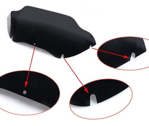 Parabrisas Premium 9.5 Para Harley Davidson Road Glide 98-13
