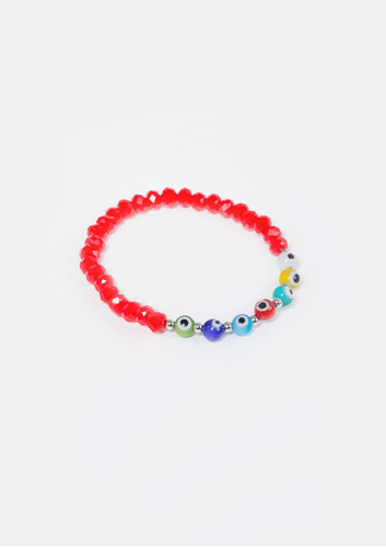 Pulsera Mostacillas Ojo Turco 