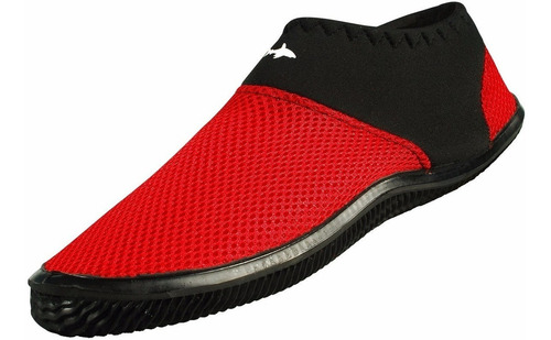 Zapatos Acuaticos Escualo Modelo Tekk Rojo