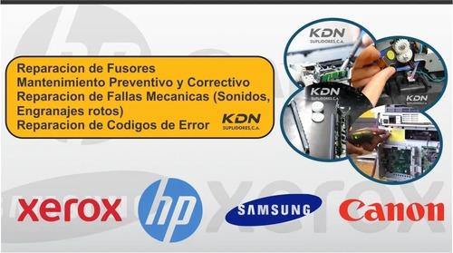 Imagen 2 de 7 de Servicio Técnico Reparación Impresora Hp Samsung Canon Reset