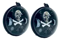 Comprar 2 Faros Ópticas Calavera Led 5,75 Pulgadas Moto Auto Camion