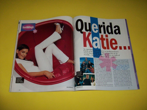 Imagen 2 de 9 de Katie Holmes Revista Seventeen Lynda La Oreja De Van Gogh
