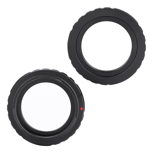 Adaptador De Lente Para Montura T2/t Con Anillo De Aluminio
