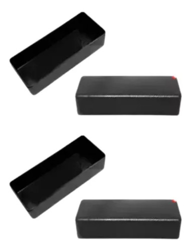6 Tampa Protetora Barra Lateral Caminhão Carreta 100 X 30mm