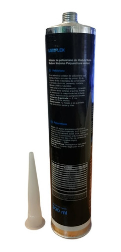 Imagen 4 de 5 de Sellador De Poliuretano Lamiflex (300ml) Gris, Caja 12 Pzas