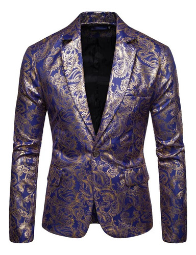 Chaqueta Estilo Blazer Casual, Traje De Fiesta Para Hombre,