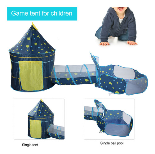 Tienda De Campaña Para Bebés, Para Niños, Con Forma De Túnel
