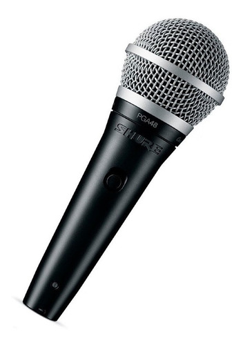 Imagen 5 de 10 de Micrófono Shure Pga48 Dinámico Cardioide Con Cable Xlr 4.5m