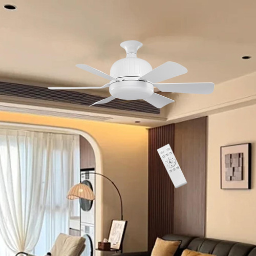 Luz De Ventilador De Enchufe E27 Con Remoto, 3 Color