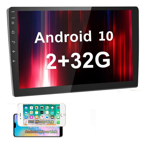 Estéreo De Coche 2g+32g Android 10 Doble Din 7 Pulgadas