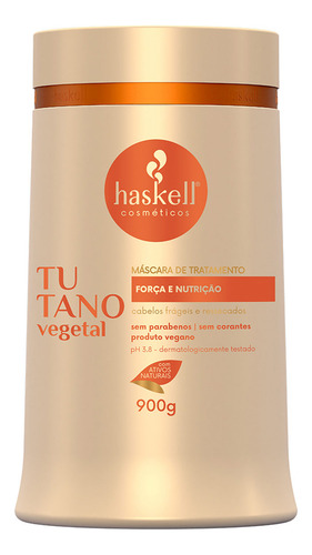 Kit Haskell Tutano Shampoo Condicionador Máscara 1l/900g