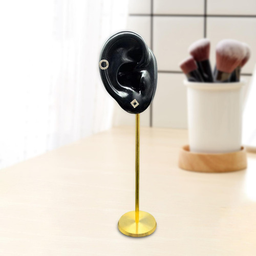 2 Estante De Exhibición De Pendientes Negro Y Derecho