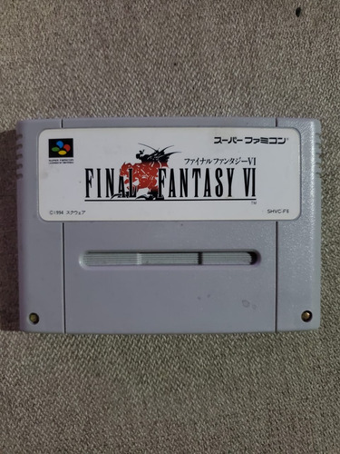 Final Fantasy Vi Famicom (snes) (Usado)