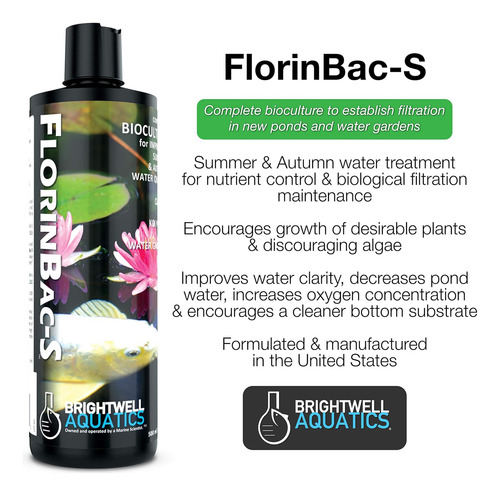 Brightwell Aquatics Florinbac S Tratamiento De Agua De Para