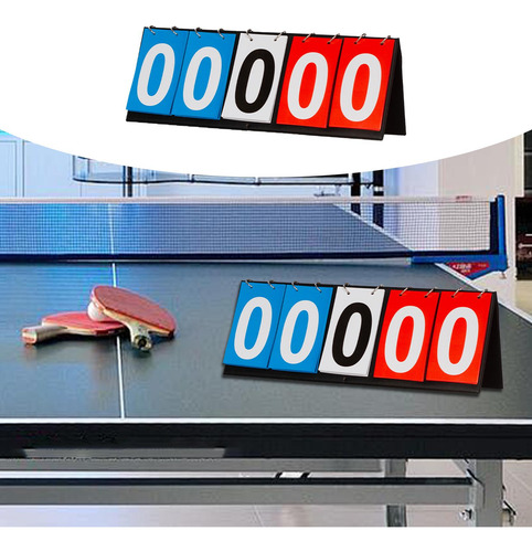 Marcador De Mesa Score 4/5/6 Dígitos Portátil 5 Dígitos