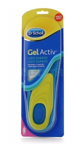 Plantillas Gel Activ Unisex Descanso Circulacion Ajustable