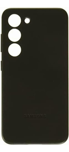 Samsung Galaxy S23+ Leather Cover Black