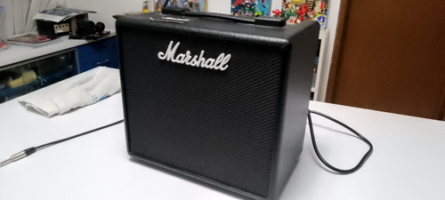 Amplificador P/ Guitarra 25w, Marshall Code25 Color Negro Negro (Usado)
