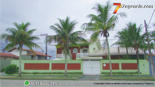 Imagem 6 de 30 de Casa Em Itanhaem Sobrado Completo 6dorms Piscina Churrasqueira Forno A Lenha Sala 4 Ambientes Ch203
