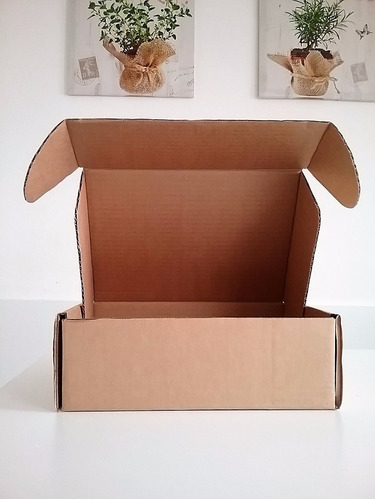 Caja De Carton Para Envíos Mediana - 31 X 23 X 11 Cm