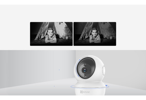 Imagen 9 de 9 de Cámara Wifi C6n De Ezviz Con Paneo E Inclinación Inteligente