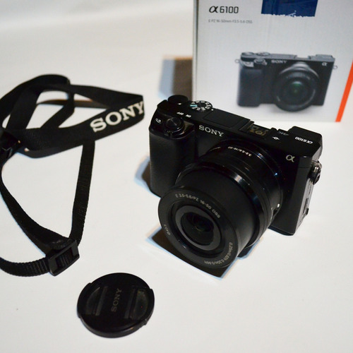Sony Alpha Kit 6100 + Lente 16-50mm F/3.5-5.6 Oss Ilce-6100