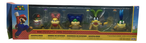 Set Koopalings 2.5 Pulgadas Super Mario (Usado)