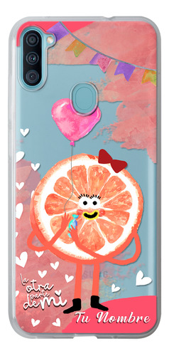 Funda Para Galaxy De Parejas Media Naranja Nombre De Ella