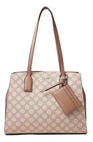 comprar Bolso De Mano Nine West Therese Rose Dust Logo Talla Única