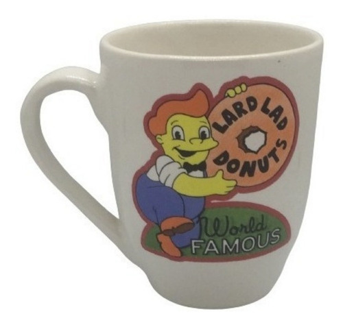 Taza Blanca Simpsons Donuts Sector 2814
