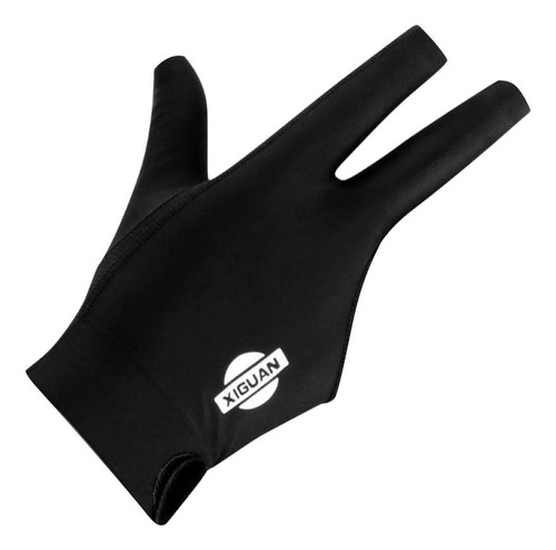 5 Guante De Billar Pool Pool Snooker De 3 Con Negro Negro