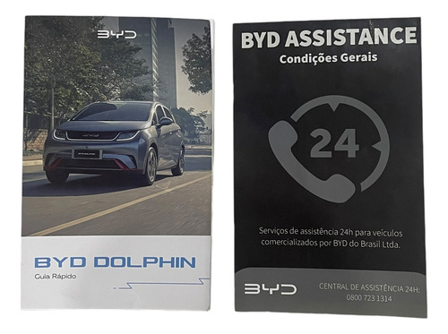 Manual Do Proprietário Byd Dolphin Gs 2024 (Usado)