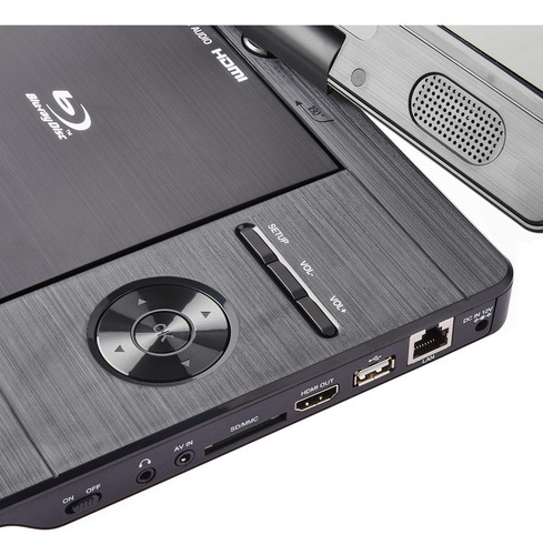 Reproductor Multimedia Portátil De Blu-ray/dvd/cd En 1 Panta