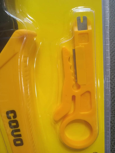 Crimpeadora Ponchadora Red Rj12 Rj11 + Pela Cable Covo