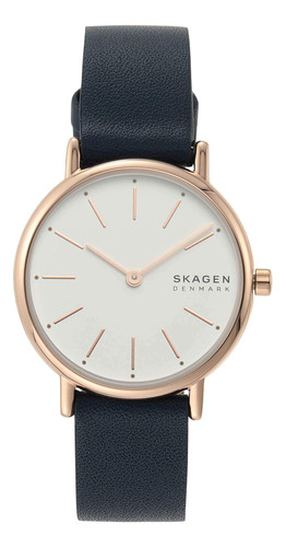 Skagen Reloj Analógico De Cuarzo Para Mujer De Acero Inoxida